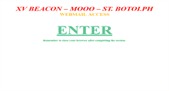 Desktop Screenshot of mail.xvbeacon.com