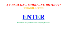 Tablet Screenshot of mail.xvbeacon.com